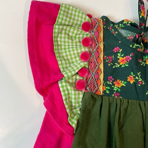 NWT The Royal Riot By Posh Little Pig 4T Oktoberfest Dress - Picture 2 of 6